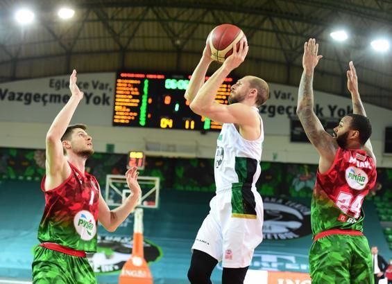 Darüşşafaka Tekfen-Pınar Karşıyaka maç sonucu: 86-77