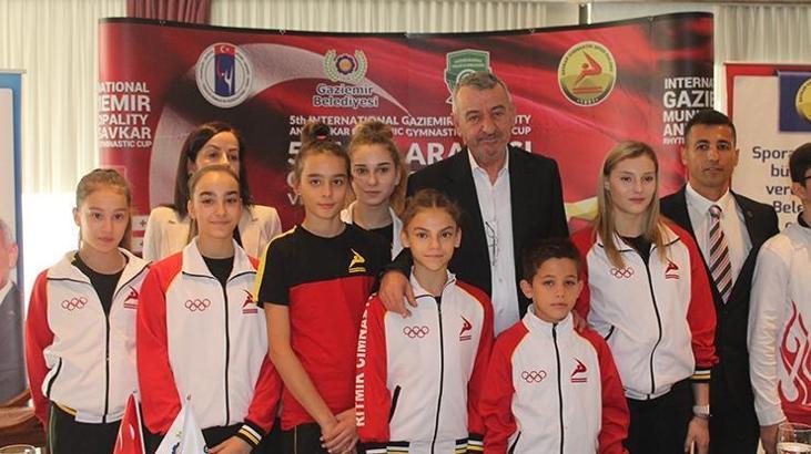 Gaziemir cimnastik şölenine hazır