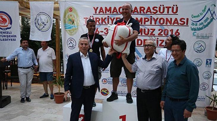 Yarışı kazandı! Ödülü ise kuru fasulye...