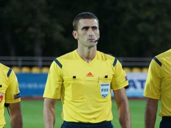 Osmanlıspor - Nomme Kalju maçının hakemi Nikola Dabanovic