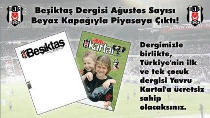 Beşiktaş Dergisi'nden anlamlı kapak!