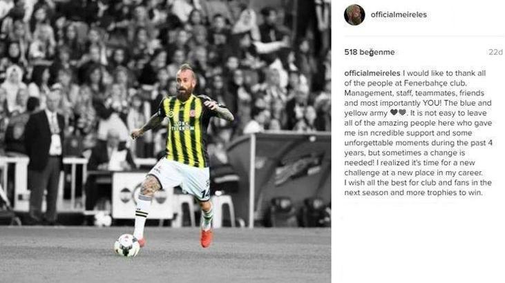 Raul Meireles: Ayrılmak kolay değil