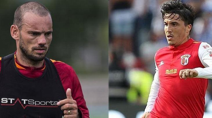 Galatasaray'da Sneijder'in yerine Josue geliyor