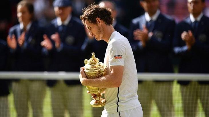Wimbledon'da şampiyon Andy Murray
