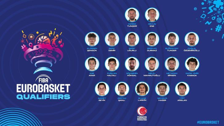 A Milli Erkek Basketbol Takımı'nın aday kadrosu açıklandı