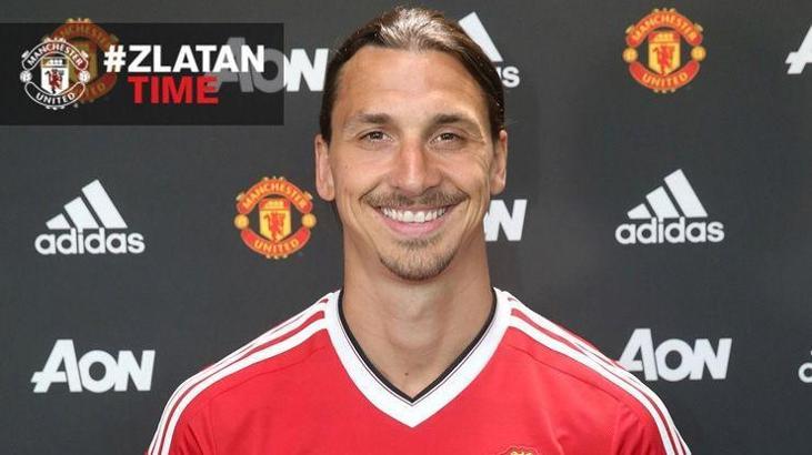 Zlatan Ibrahimovic, resmen Manchester United'da!