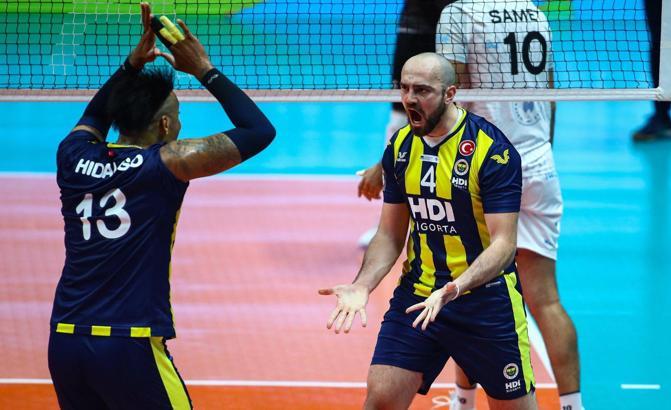 Halkbank - Fenerbahçe HDI Sigorta maç sonucu: 2-3