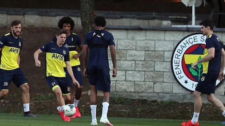 Fenerbahçe'de Zajc geri döndü ve idmana çıktı