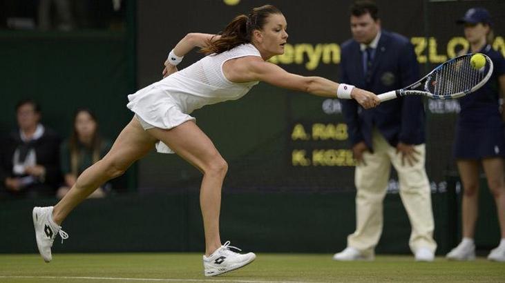 Radwanska, Wimbledon'a galibiyetle başladı