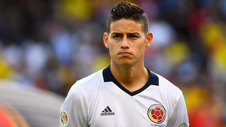 James Rodriguez satış listesinde