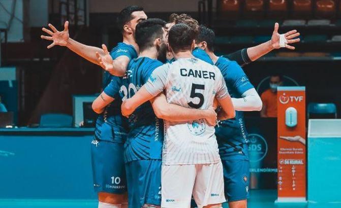 Halkbank-Bursa Büyükşehir Belediyespor maç sonucu: 3-0