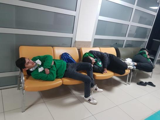 Denizlispor taraftarları Devlet Hastanesi'ne sığındı