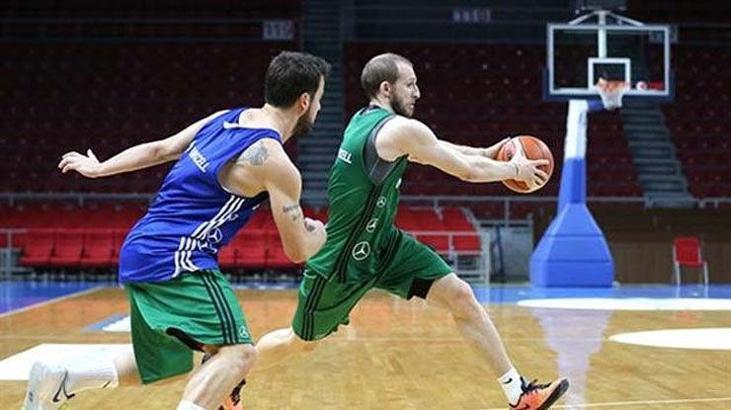 A Milli Erkek Basketbol Takımı, hazırlıklarını sürdürdü