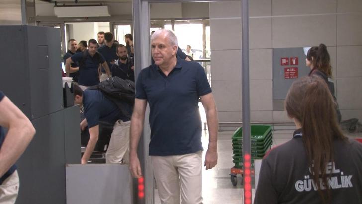 Fenerbahçe Beko, THY Avrupa Ligi Dörtlü Final'i için İspanya'ya gitti