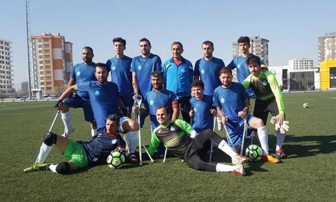 Ampute futbolda Antalya, 3 puanı 6 golle kazandı
