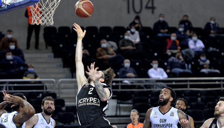 OGM Ormanspor-Beşiktaş Icrypex maç sonucu: 68-92