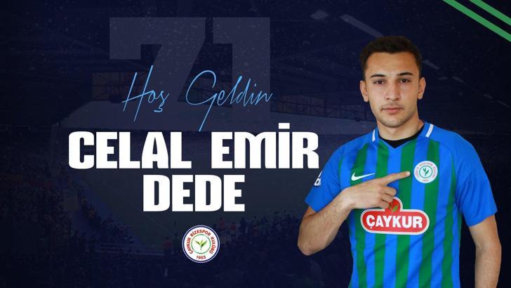 Celal Emir Dede'den Çaykur Rizespor'a 4,5 yıllık imza
