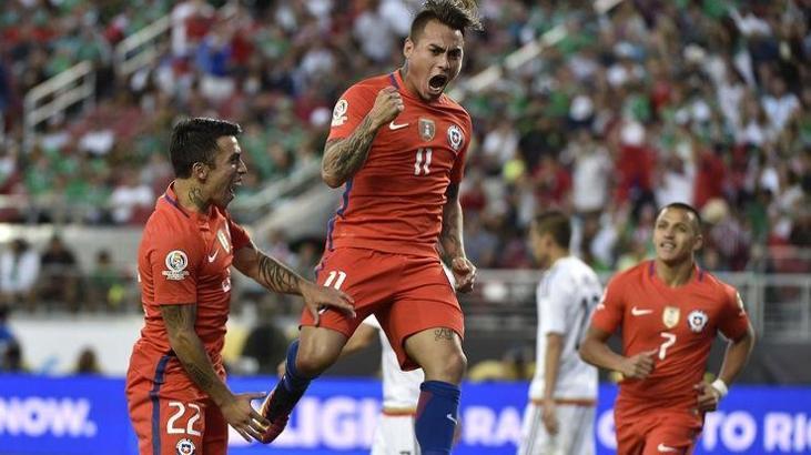 Copa America çeyrek final maçı: Meksika 0-7 Şili