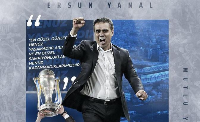Fenerbahçe'den Ersun Yanal'a doğum günü mesajı