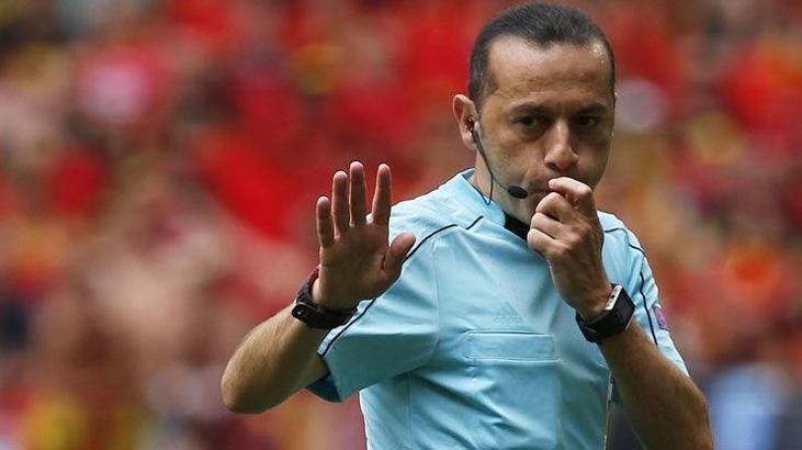 UEFA'dan hakem kararları! Cüneyt Çakır...