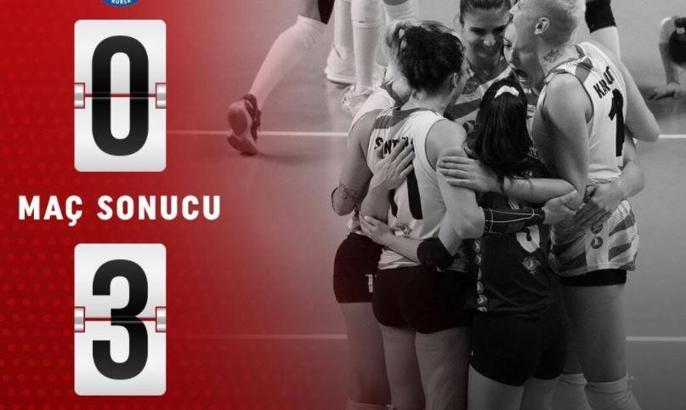 Nilüfer Belediyespor-Türk Hava Yolları maç sonucu: 0-3