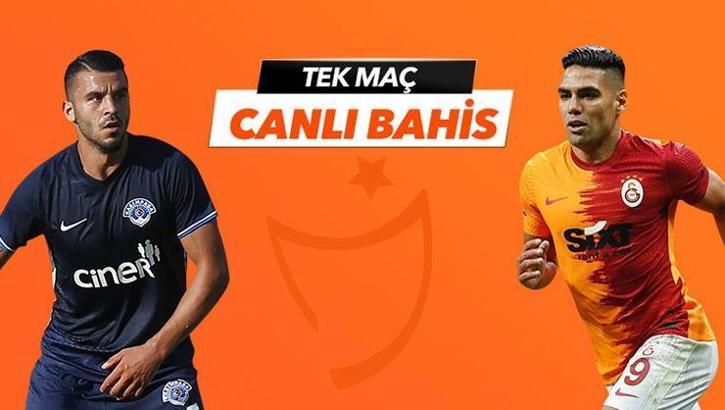 Kasımpaşa-Galatasaray canlı bahis heyecanı Misli.com'da