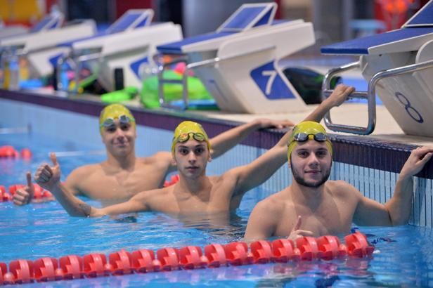 Melikşah, Atakan ve Mustafa Kaan, olimpiyat hayaliyle kulaç atıyor