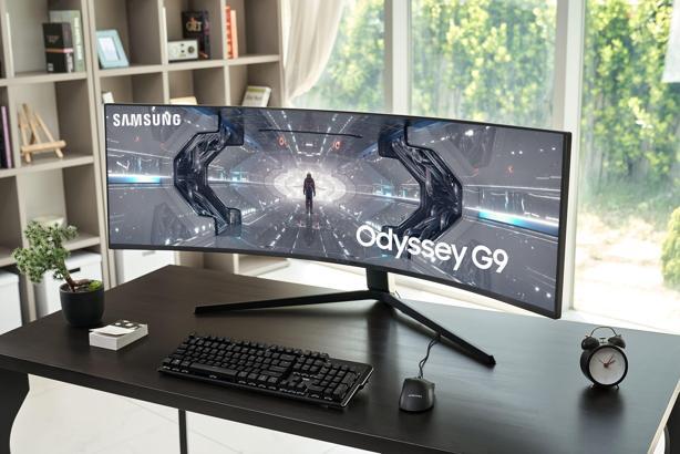 Samsung, kavisli Odyssey oyun monitörlerini piyasaya sürdü