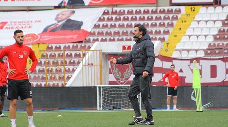 Atakaş Hatayspor, Medipol Başakşehir maçının hazırlıklarını sürdürdü