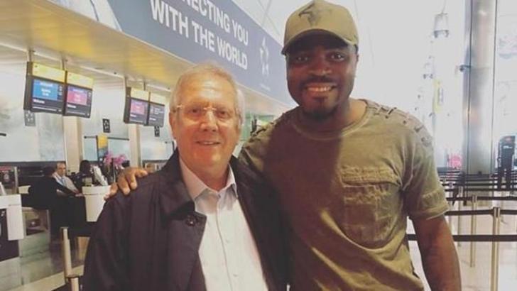 Emenike'den Aziz Yıldırım paylaşımı: Seni görmek güzeldi baba