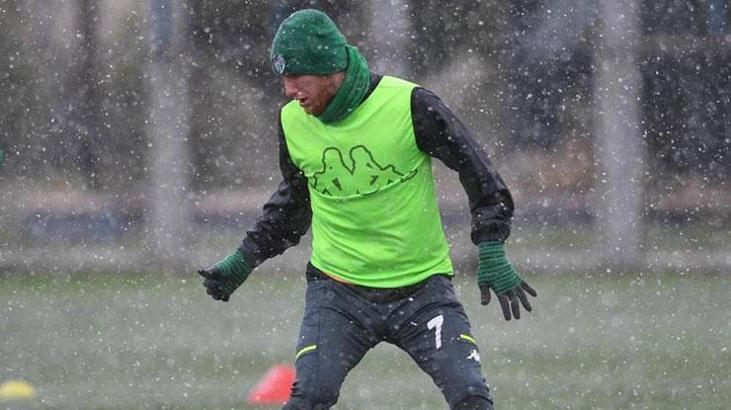 Bursaspor günü çift antrenmanla tamamladı