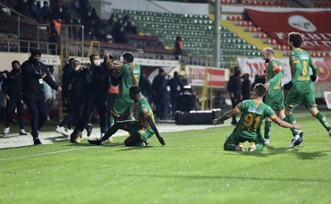 Alanyaspor'da kulüp tarihinin en iyi ilk yarısı
