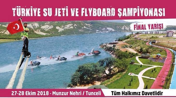 Türkiye Su Jeti ve Flyboard Şampiyonası'na doğru