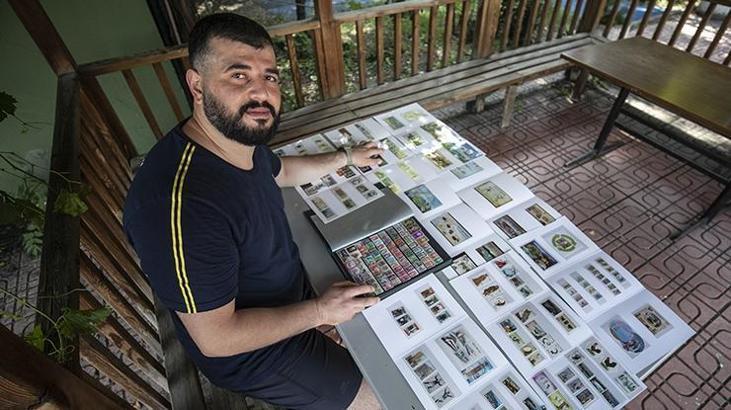 Özkan Baltacı: Koleksiyonumda 2 bine yakın pul var