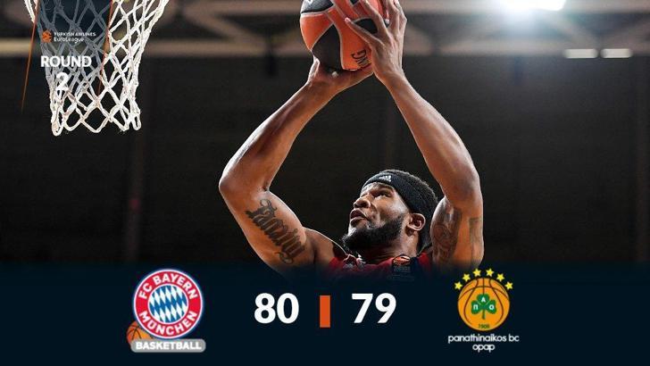 Bayern Münih-Panathinaikos maç sonucu: 80-79