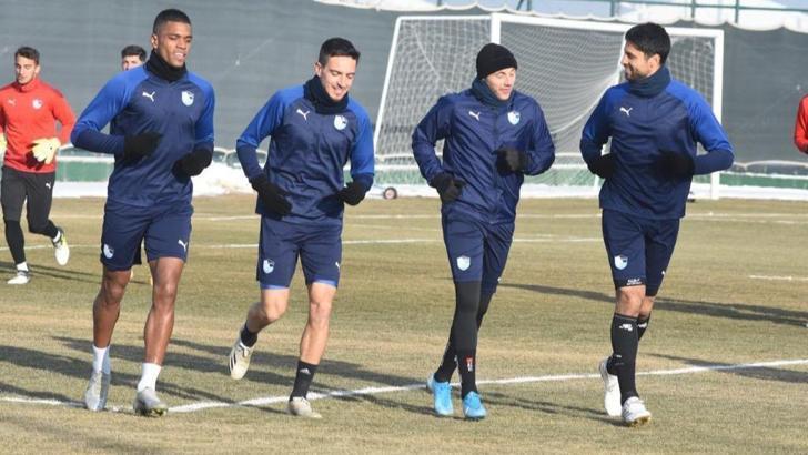 Erzurumspor, Ankaragücü hazırlıklarını sürdürdü