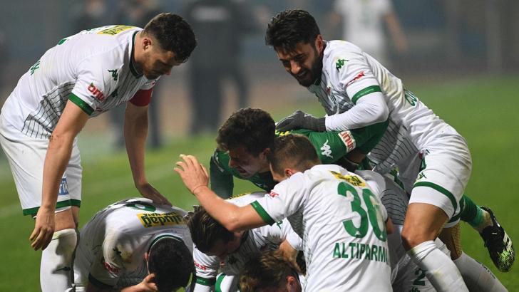 Bursaspor, son 6 maçta 16 puan topladı