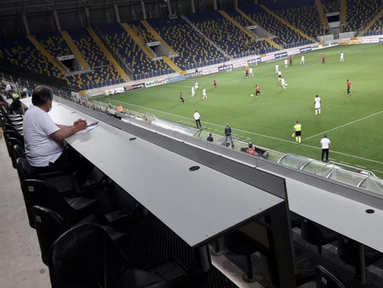 Gençlerbirliği - Kasımpaşa maçında basın tribünü boş kaldı