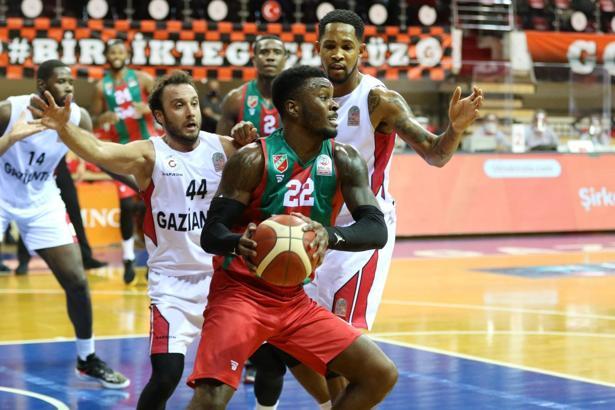 Gaziantep Basketbol, Pınar Karşıyaka'yı devirdi: 59-55