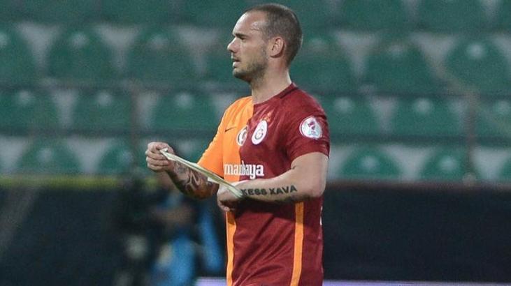 Wesley Sneijder ikinci yarıda