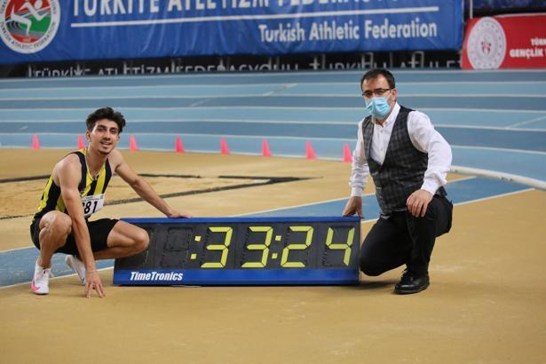 Atletizm Salon Olimpik Deneme Yarışları'nda 10 Türkiye rekoru kırıldı