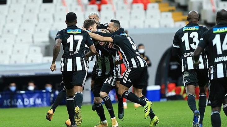 Beşiktaş ilk yarıyı lider bitirdi