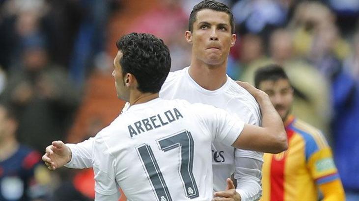Arbeloa, Santiago Bernabeu Stadı'nda son maçına çıktı