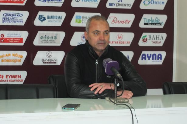 Erkan Sözeri: Bandırmaspor'a yakışır bir mücadele içindeyiz