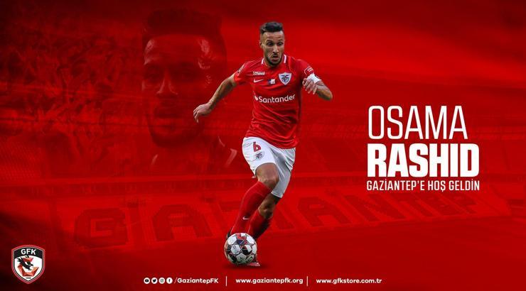 Gaziantep FK, Osama Rashid'i transfer etti