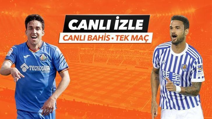 Getafe - Real Sociedad maçı iddaa oranları! Heyecan misli.com'da