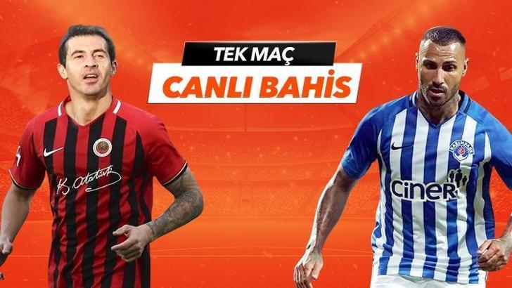 Gençlerbirliği - Kasımpaşa maçı iddaa oranları! Heyecan misli.com'da