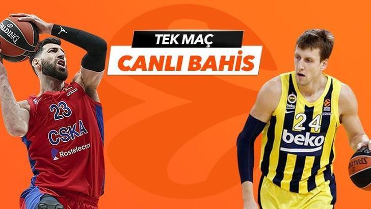 CSKA Moskova - Fenerbahçe Beko maçı iddaa oranları! Heyecan misli.com'da