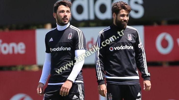 Beşiktaş idmanında gergin anlar!