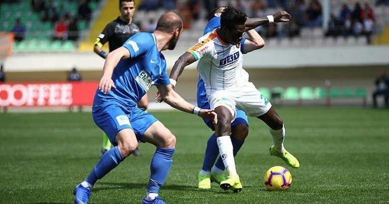 Alanyaspor ile Erzurumspor 3. randevuda